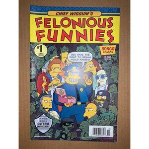 The Simpsons Chief Wiggums FELONIOUS FUNNIES #1 First ISSUE NEW